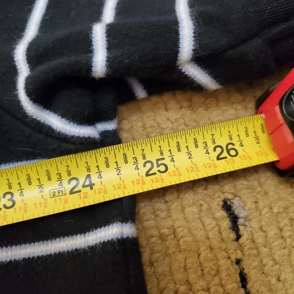 Polo by Ralph Lauren Black and White Striped Polo Shirt - Picture 3 of 8